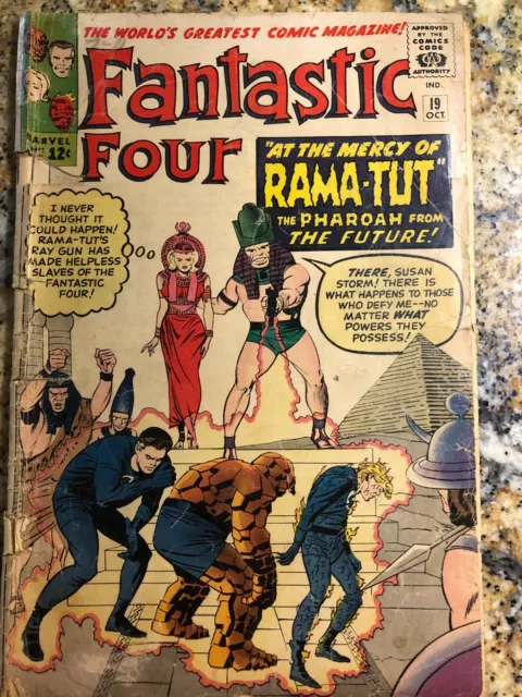 Fantastic Four 19 (vol 1) 1963 Classic Marvel!