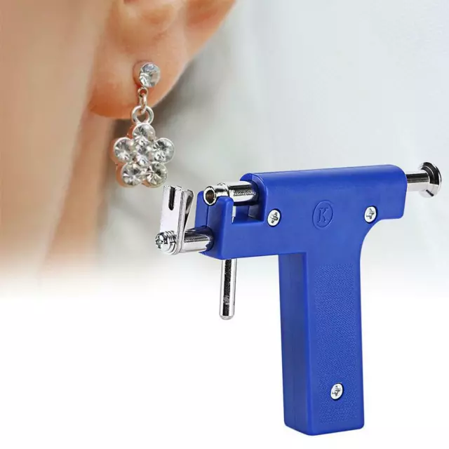 Ear Piercing Gun with 98pcs Studs Kit Tool Set for Ear Piercing. z