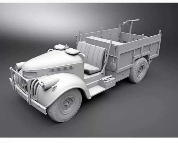 LRDG command Car  Ww2   1/35th Resin Printed