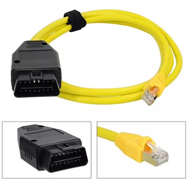 ENET cable Pour BMW F-Series OBD2 Diagnostic Câble Icom Données Adaptateur