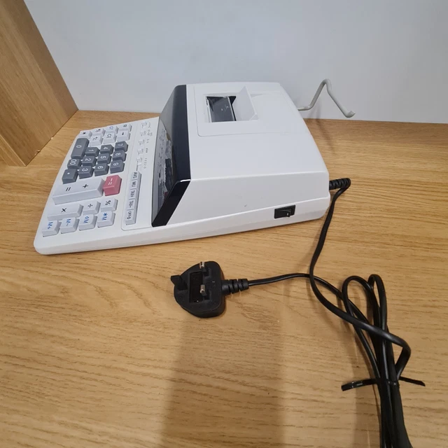 SHARP ELECTRIC CALCULATOR 12 Digit Printing EL2607P In Very Good