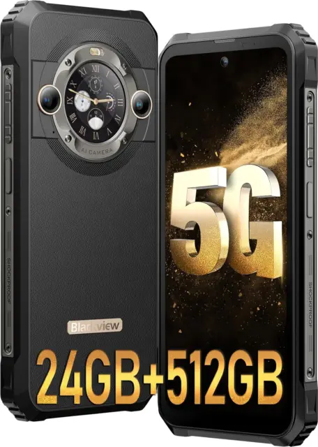 5G RUGGED SMARTPHONE Blackview BL9000 512GB ROM+24GB RAM,6.78 2.4K 120Hz  with £827.13 - PicClick UK