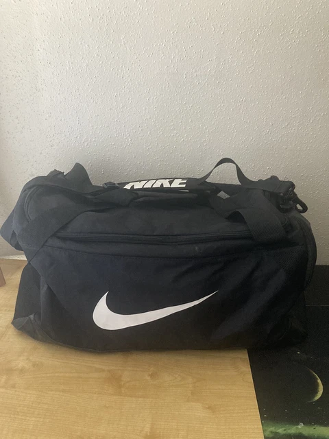 black nike duffel bag large