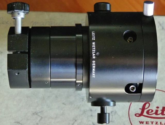 LEITZ WETZLAR Microscope fotoadapter Obturateur Kavar