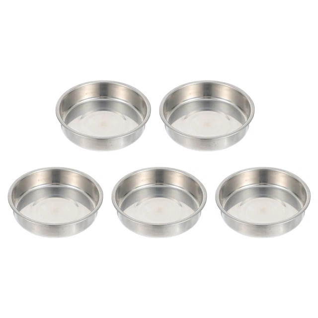 Plateau De Cantine - Assiettes De Service En Acier Inoxydable Brillant