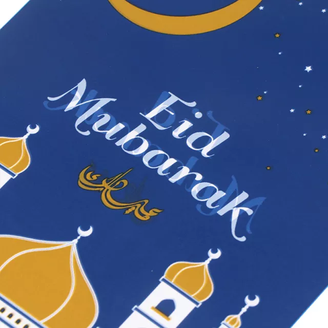 25/50pcs Eid Mubarak Candy Cookie Bags Gift Bags Ramadan Kareem Decoration Gi Le