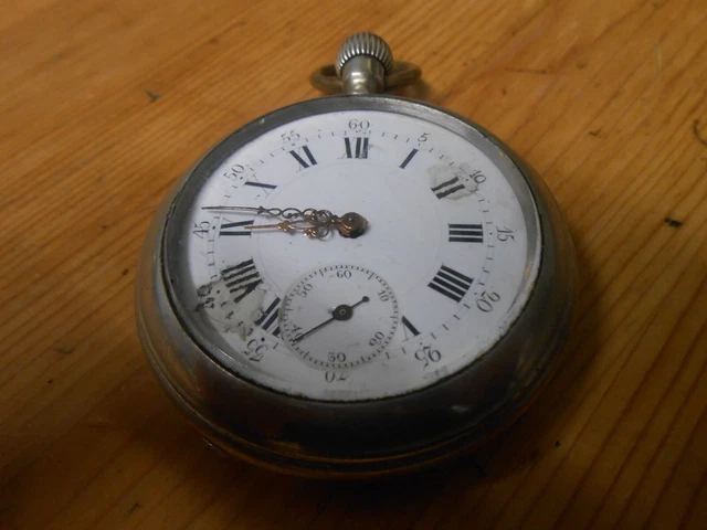 Montre Gousset Ancienne ULTRA - Mécanique Manuel - Fonctionnelle - Occasion Bon État