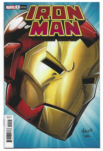 Iron Man #4 2020 Unread Todd Nauck Headshot Variant Marvel Comic Book Cantwell