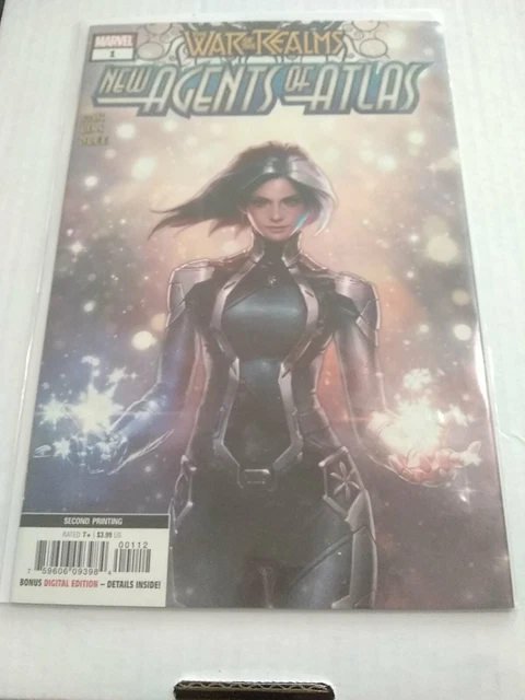 New Agents of Atlas #1 Second Printing Jee Hyung-Lee Variant War of the Realms