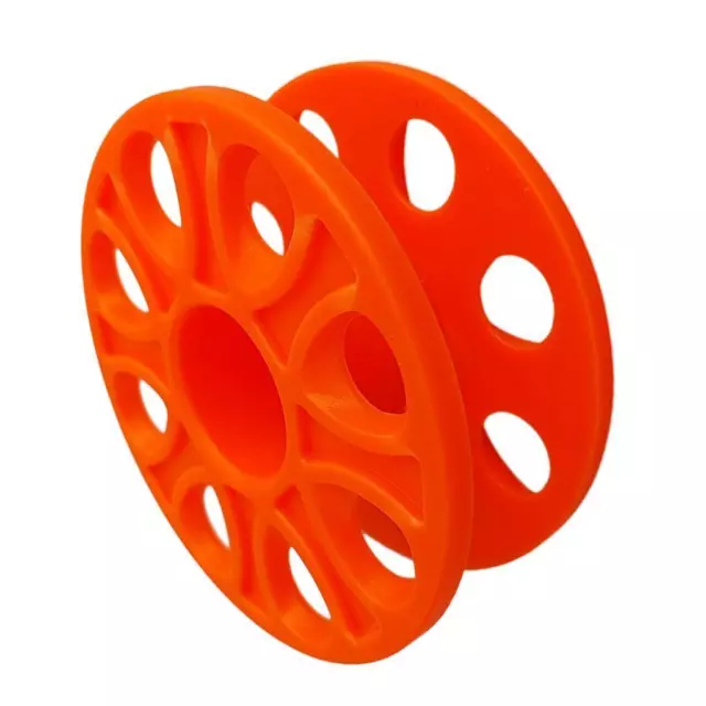 Kunststoff Scuba Diving Schnorcheln Underwater Tech Finger Reel Spool – Orange