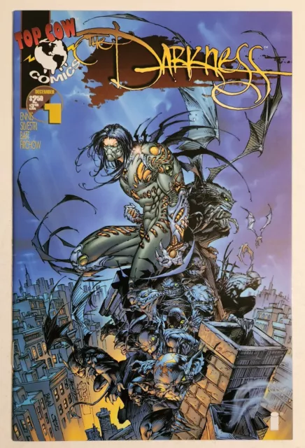 The Darkness #1 (1996, Image) NM Vol 1 Top Cow Garth Ennis Marc Silvestri