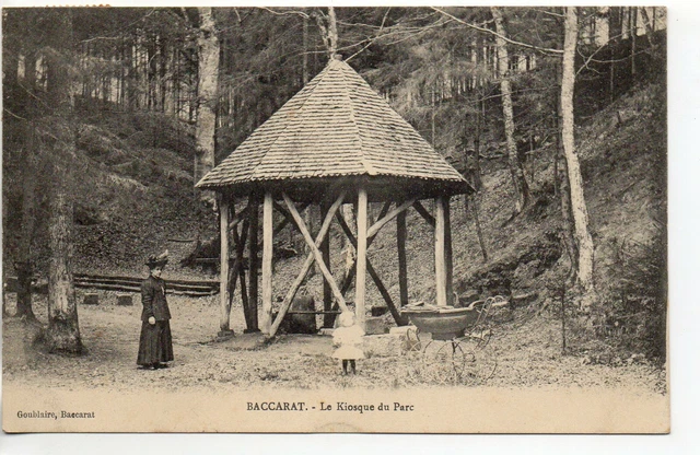 BACCARAT - Meurthe and Moselle - CPA 54 - the park kiosk