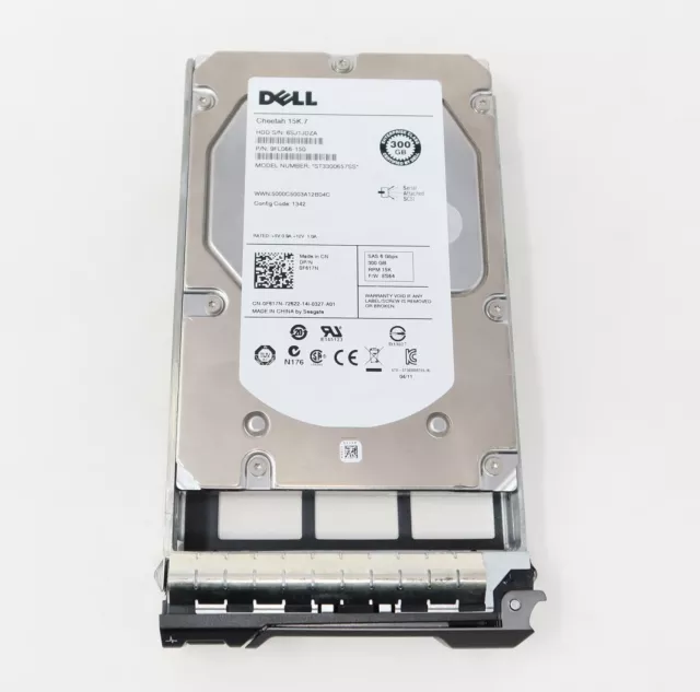 F617N ST3300657SS Dell 300GB 15k SAS 3.5" 6Gbps Hard Drive