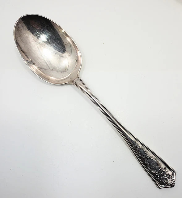 Tiffany Sterling Silver Winthrop Serving Berry Vegetable Spoon 9.50 Inches
