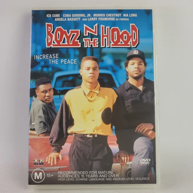 Boyz N In The Hood PAL DVD Region 4. Ice Cube, Cuba Gooding Jr, Larry Fishburne