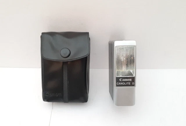 Canon Canolite D Shoe Flash for Canonet G-III Camera - Tested & Fully Functional