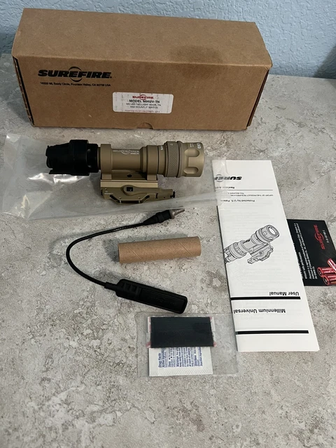 Surefire M952V-Tn Ms Led Weaponlight Wh/Ir New In Box * M952-V Tan