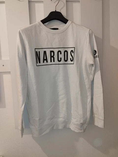 FELPA UOMO PROPAGANDA Clothing Con Cappuccio Nera Noiz Narcos
