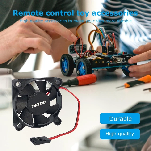 YSIDO RC CAR Brushless ESC Motor Cooling Fans for Hobbywing EZRUN MAX8