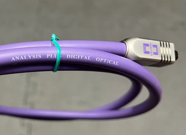 Analysis Plus Optical Cable 1 Meter  Single Cable (For Parts)