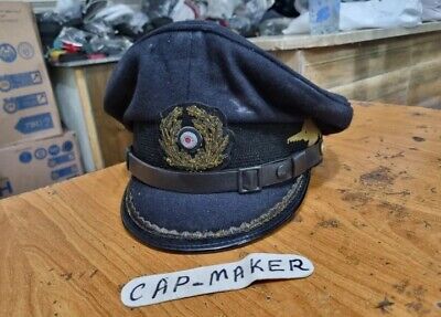 WW2 German Navy Kriegsmarine officer visor cap aged look