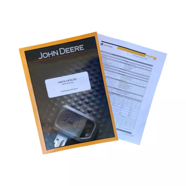 John Deere 35Zts Excavator Parts Catalog Manual+ !Bonus!