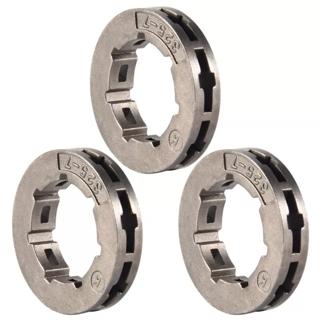 5X(3Pcs Tool Parts Metal Chainsaw Spare Part Chain Saw Sprocket Rim  Mate6403