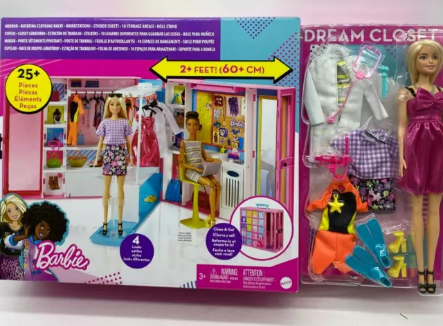Barbie rotating 2025 closet
