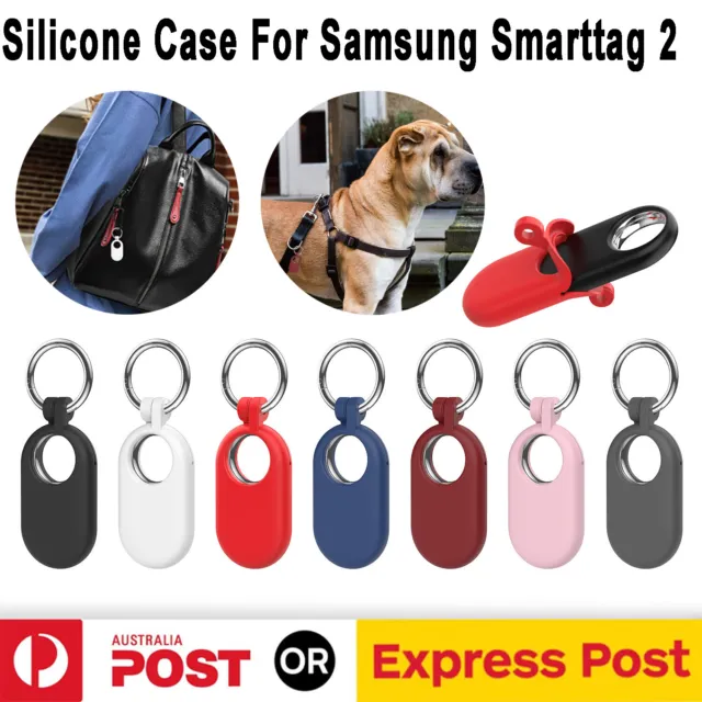 HOT DEAL 2PCS For Samsung SmartTag 2 Case Holder Silicone Shockproof Case  Cover $17.46 - PicClick AU