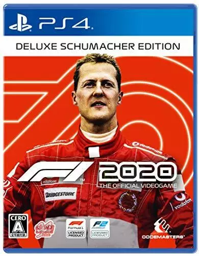 F1 2020 Deluxe Schumacher Edition PS4 Bonus 70th & deluxe DLC