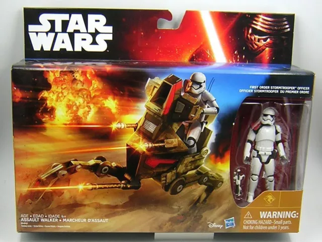 Star Wars The Force Awakens TFA Assault Walker Entertainment Earth Exclusive MIB