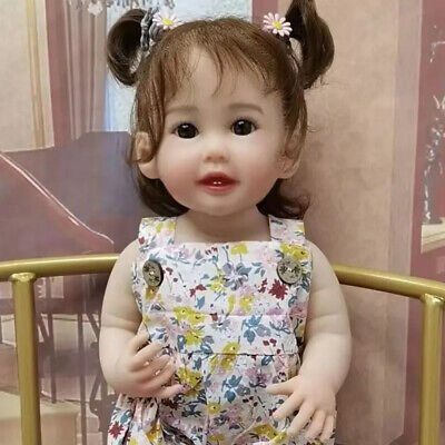 Bambola rinata 22 pollici 55 cm neonato belle ragazze vita reale giocattoli bambini