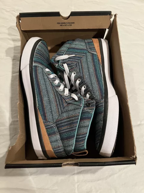 Converse All Star Bassline Shoes, Peacock & Acorn - Size 12 - Brand New With Box