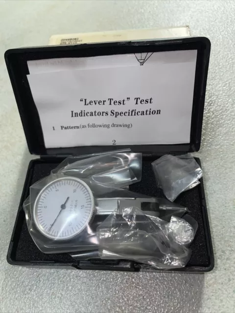 Dial Test Indicator 605-4710 Horizontal Type .0005 Private Label New 2