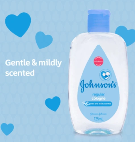 Johnsons Baby Cologne 125 ml deslizamiento regular verano swing Happy Berries niebla en polvo