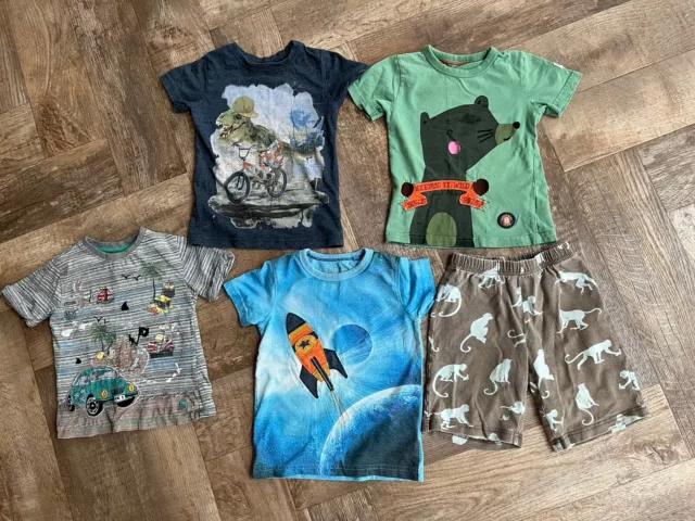 Boys Summer T-shirts And Short Bundle Age 2-3 Years. Next, Mini Boden, Monsoon