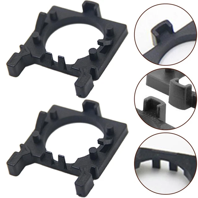 Keenso Auto Portalampada 2pcs Car Light Gum Lampadina Presa T10