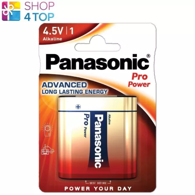 Panasonic 3Lr12 Pro Power Advanced Alkaline Battery 4.5V Mn1203 3Lr12Ppg 1Bl New