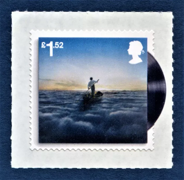 Pink Floyd The Endless River on a Stamp Unused