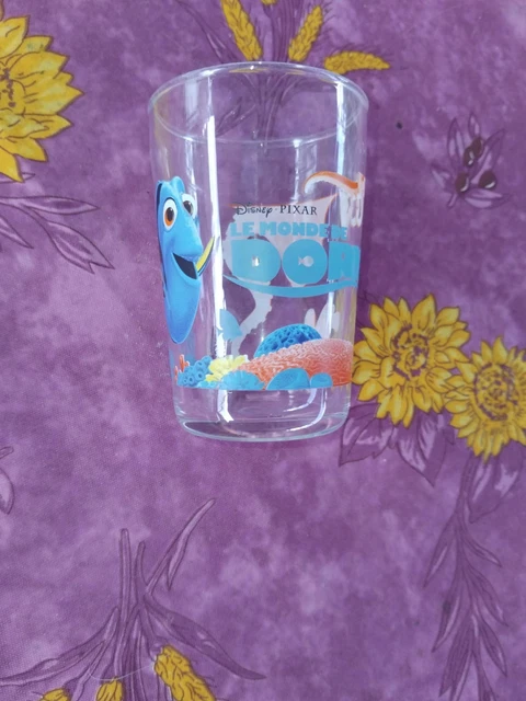 Verre Amora Dory Hank Disney Pixar Le monde de Dory Nemo moutarde
