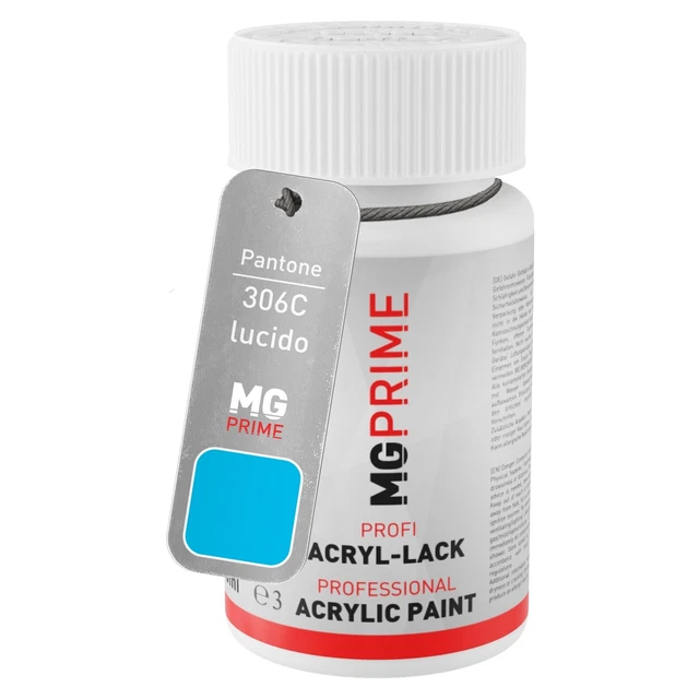 Pantone 306C Blue lucido Stilo di ritocco da 50 ml ad asciugatura rapida