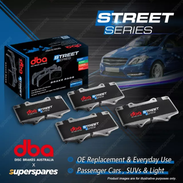 DBA Front Street Brake Pads for Daimler 2.8 - 5.3 Double Six Vanden Sovereign