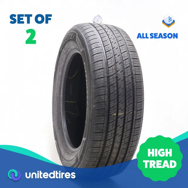 Set of (2) Used 275/60R20 Landspider Citytraxx H/T 119H - 8.5-9/32