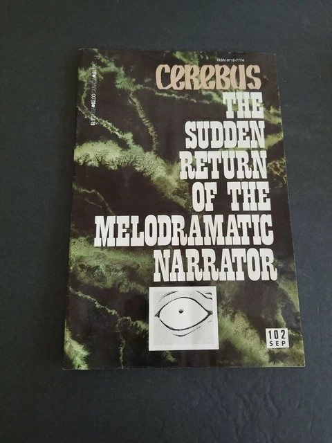 Cerebus The Aardvark #102 1St Print Aardvark Vanaheim Comic Book 1987 Dave Sim