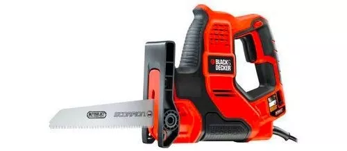 Sega a Gattuccio a Batteria Black Decker 500 W 2.700 corse/min + 3 Lame RS890K