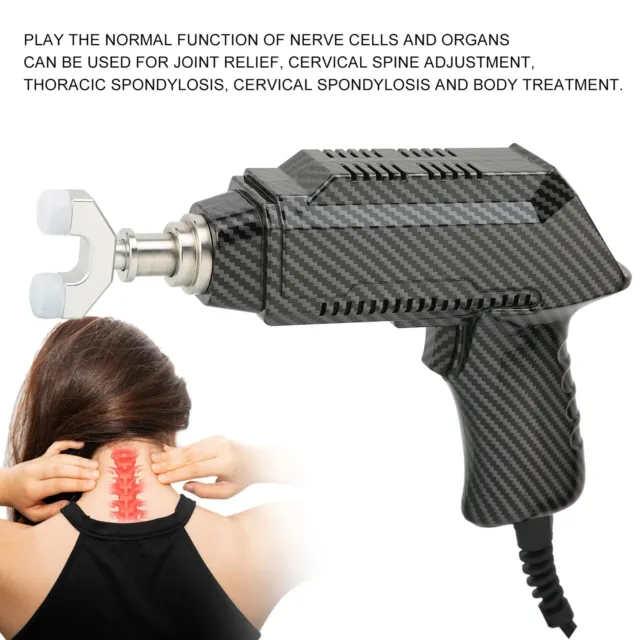 (US)Chiropractic Adjusting Tool Spine Massager Multifunctional Electric Spine
