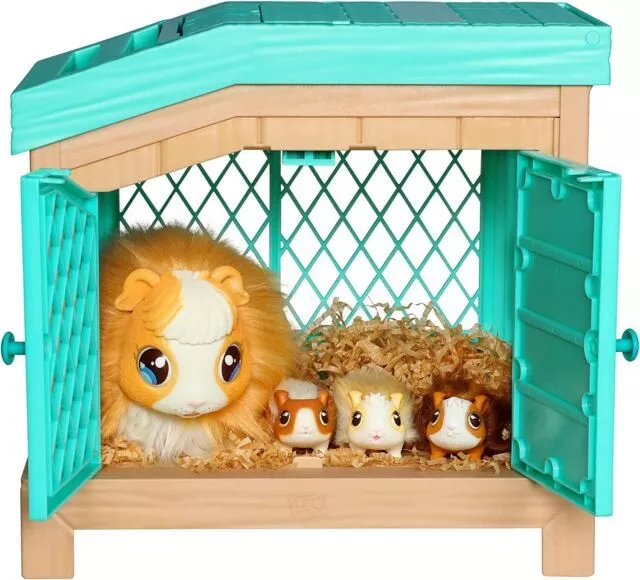 Brand New Little Live Pets Mama Surprise Guinea Pigs Playset 