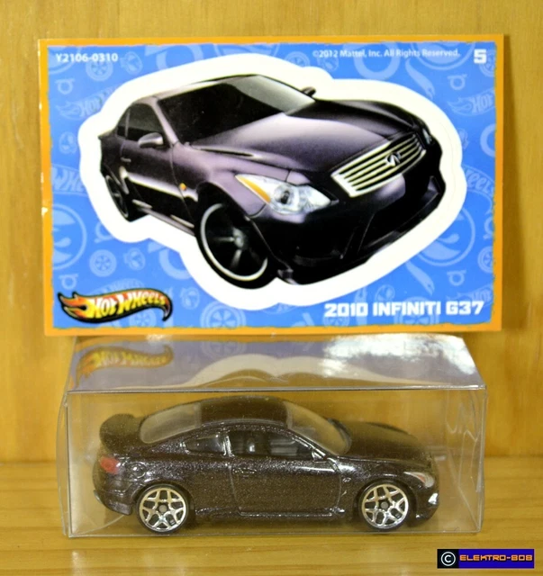 HOT WHEELS MYSTERY '10 Infiniti G37 [Black] Nissan - New