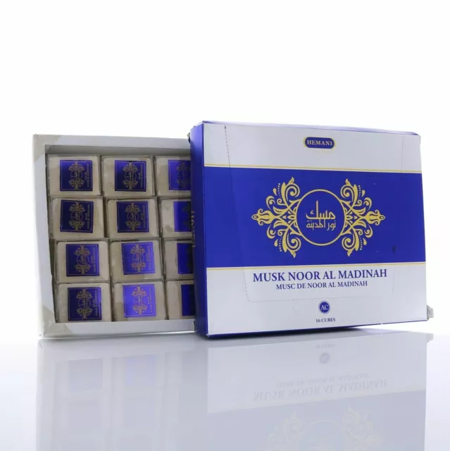 HEMANI Musk Noor Al Madinah Misk Amber Duftstein  25 gr(12 Euro pro 100gr )