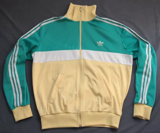 Adidas Jacket Vintage Retro Tracksuit Top Oldschool Ventex 80s Track M